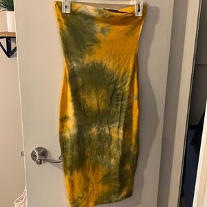 Midi Bodycon Tiedye dress